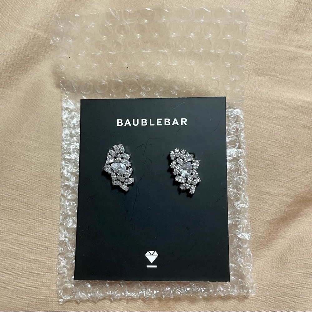 BaubleBar Crystal Cluster Navi Earrings